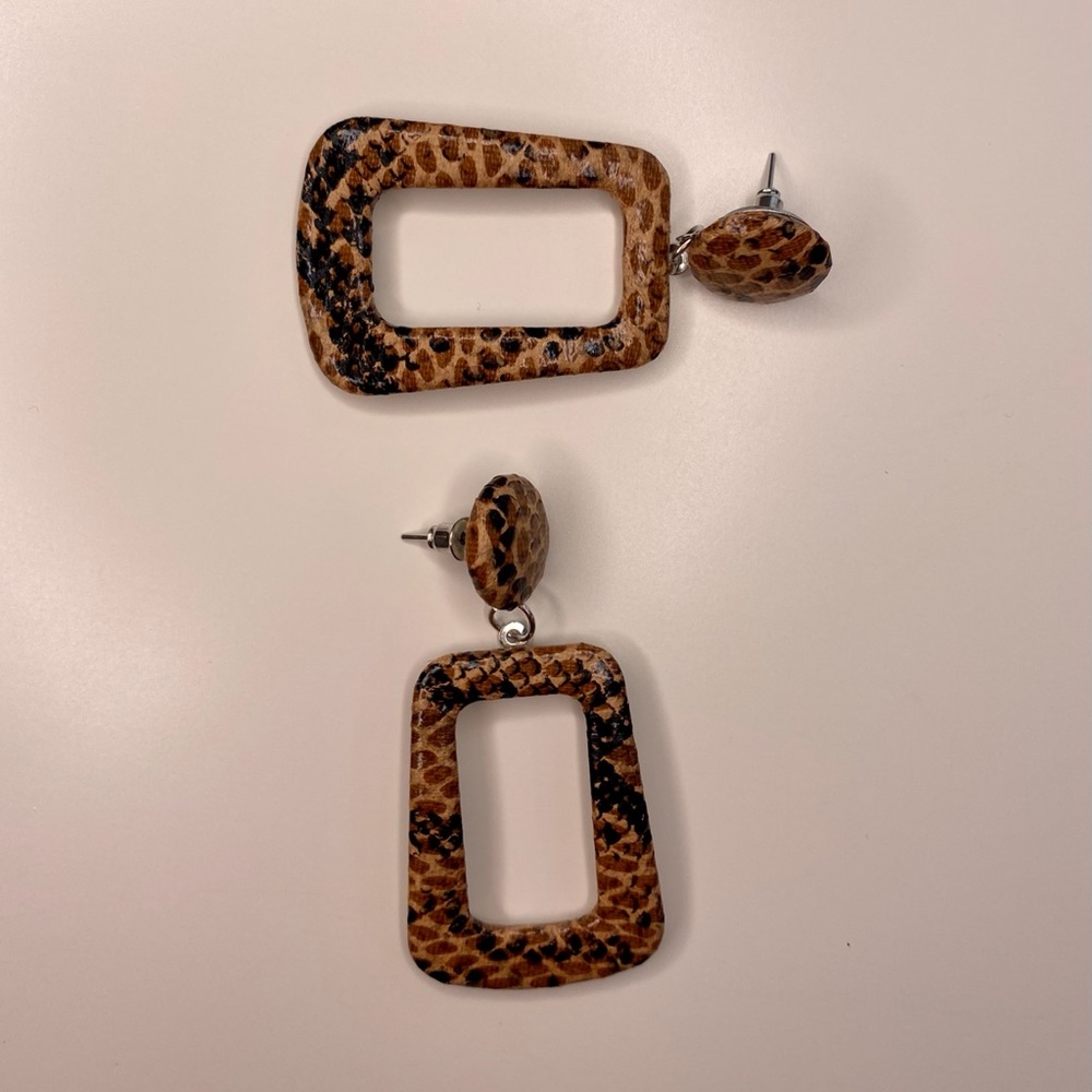 Snakeskin Earrings